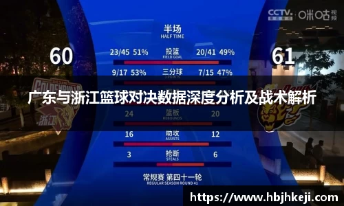 广东与浙江篮球对决数据深度分析及战术解析